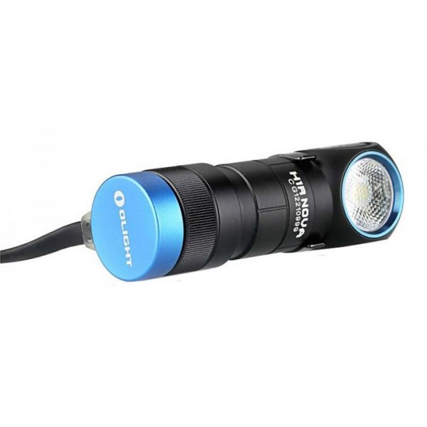 Налобний ліхтар Olight H1R Nova CW + акумулятор та зарядне