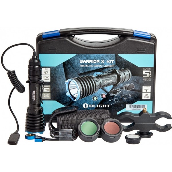 Ліхтар Olight Warrior X Kit, набір