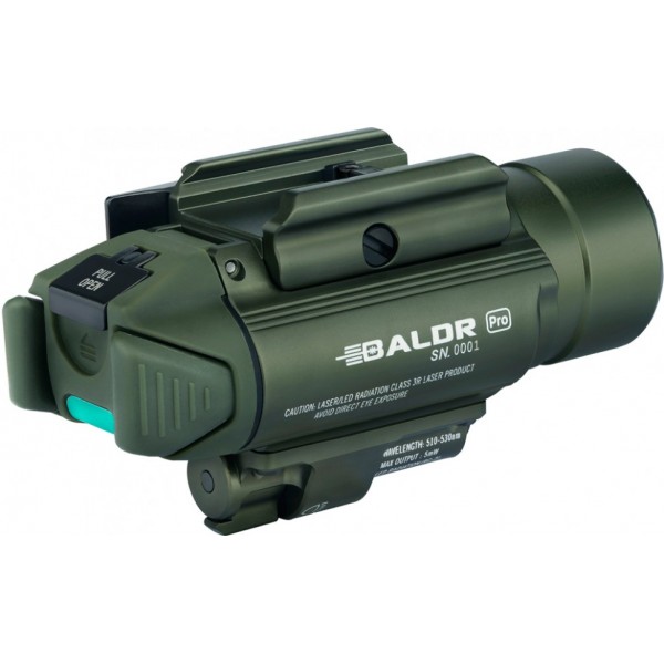 Ліхтар із ЛЦУ Olight Baldr Pro OD Green