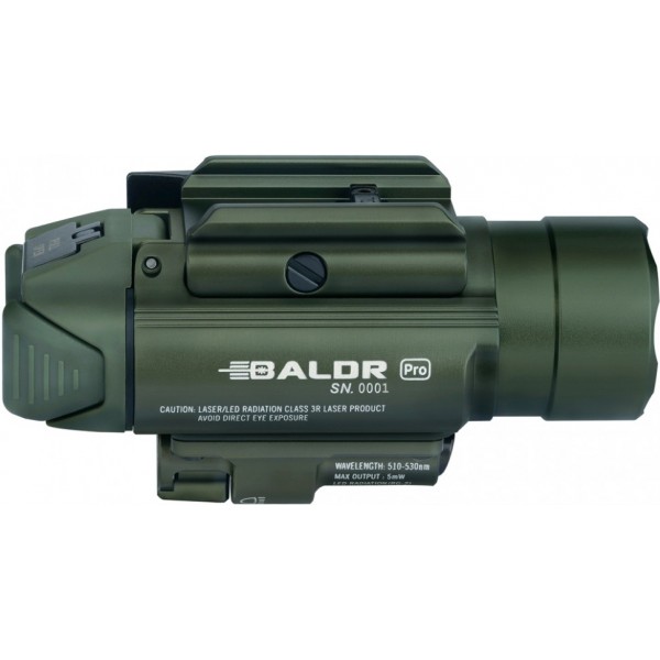 Ліхтар із ЛЦУ Olight Baldr Pro OD Green