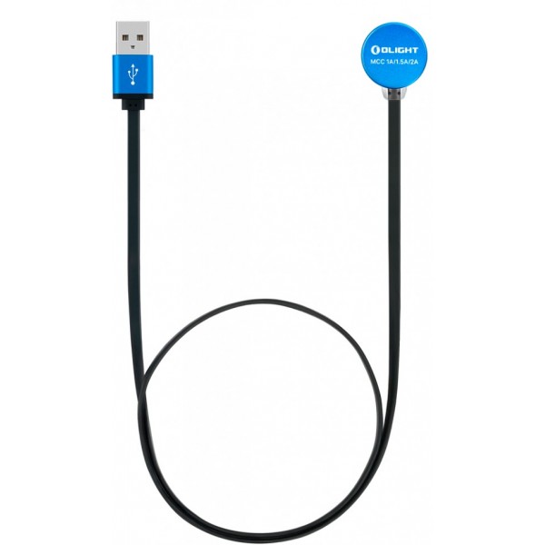 Налобний ліхтар Olight Perun Black + акумулятор та зарядка