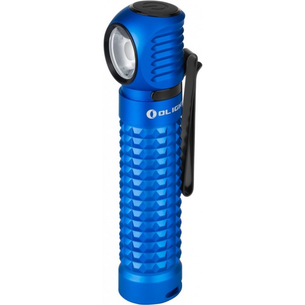 Налобний ліхтар Olight Perun Blue + акумулятор та зарядка