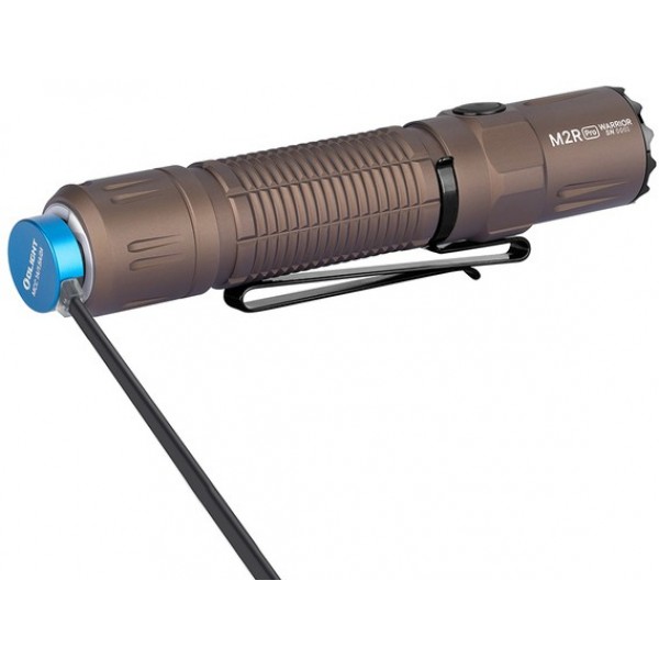 Ліхтар Olight M2R Pro Tan + акумулятор 5000mAh, зарядний USB-пристрій
