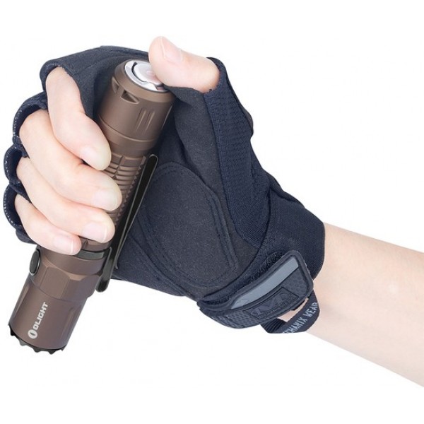 Ліхтар Olight M2R Pro Tan + акумулятор 5000mAh, зарядний USB-пристрій