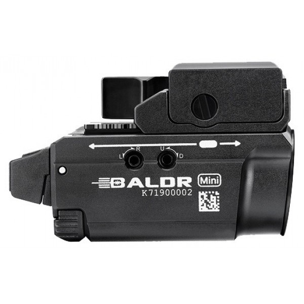 Ліхтар Olight Baldr Mini Black з зеленим ЛЦВ 