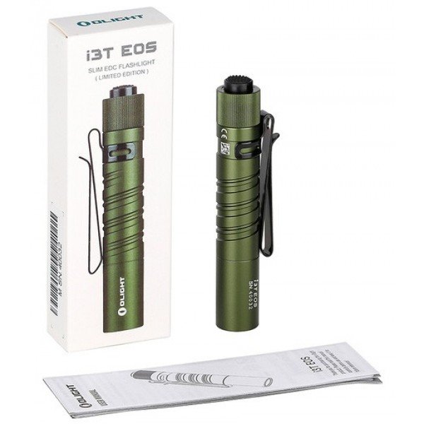 Ліхтар Olight I3T EOS OD Green