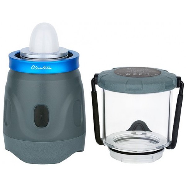 Ліхтар Olight Olantern Grey. Дві насадки в комплекті  