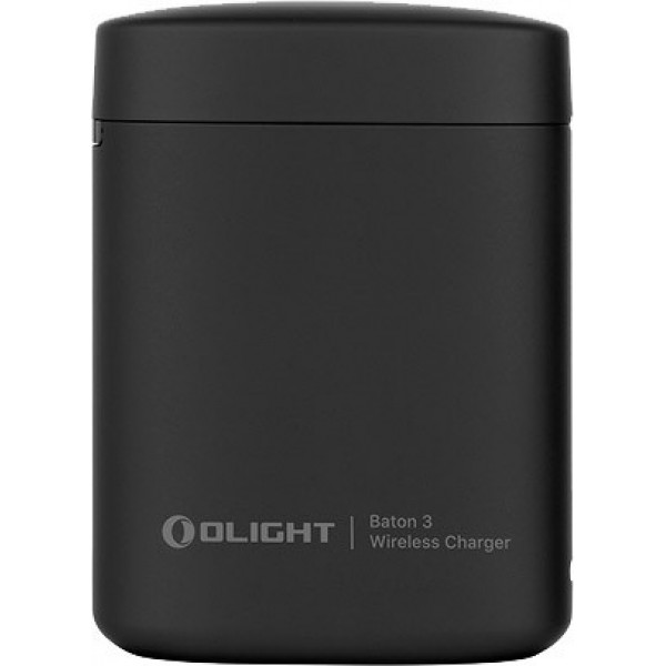 Ліхтар Olight Baton 3 Premium Black із зарядною станцією
