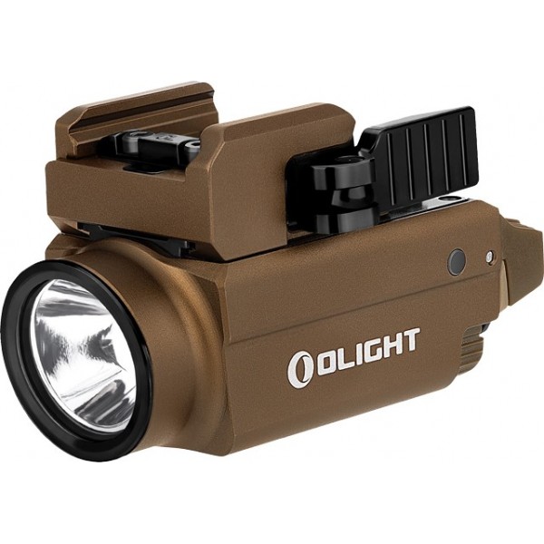 Ліхтар Olight Baldr S Desert Tan з ЛЦУ зеленого кольору