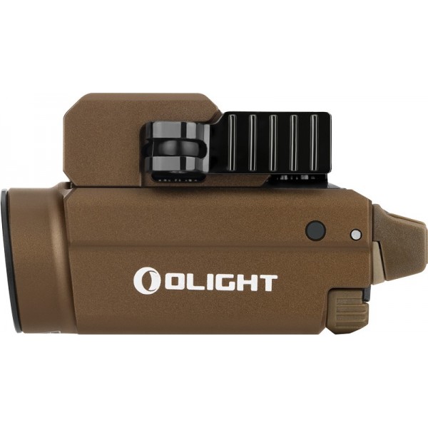 Ліхтар Olight Baldr S Desert Tan з ЛЦУ зеленого кольору