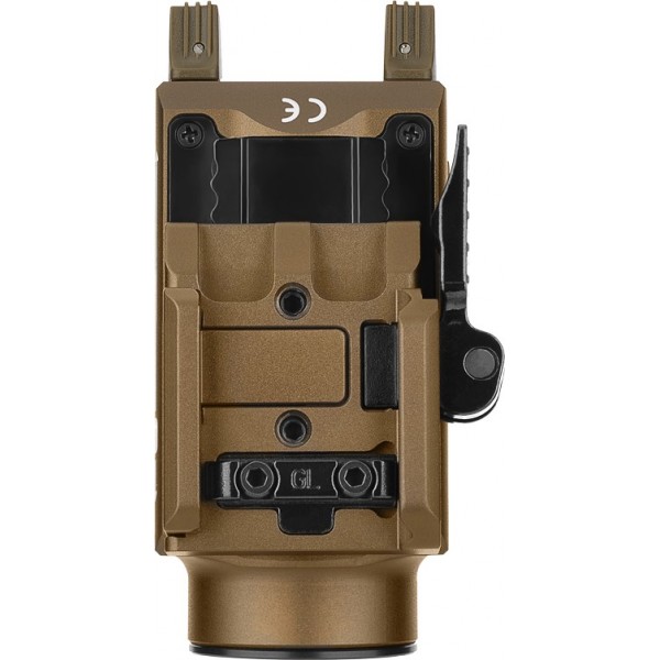 Ліхтар Olight Baldr S Desert Tan з ЛЦУ зеленого кольору