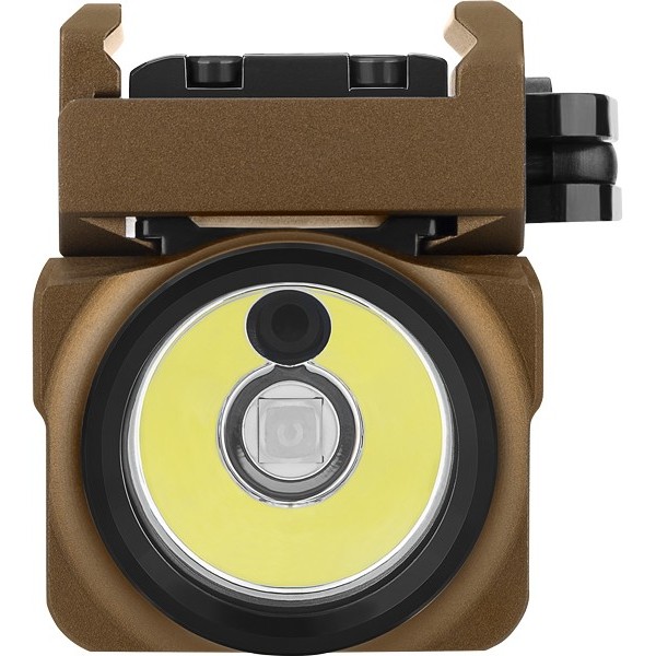 Ліхтар Olight Baldr S Desert Tan з ЛЦУ зеленого кольору