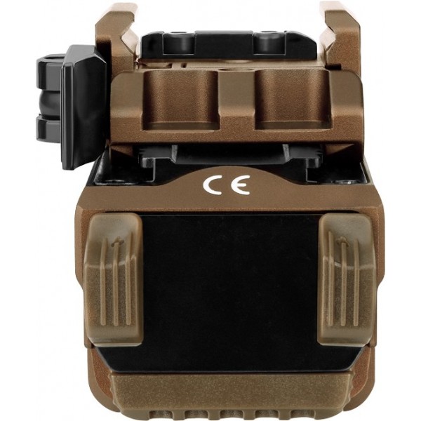 Ліхтар Olight Baldr S Desert Tan з ЛЦУ зеленого кольору