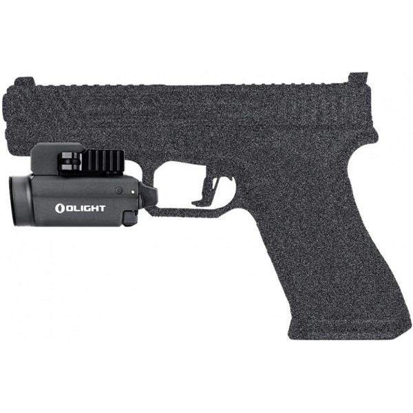 Ліхтар Olight Baldr S blue laser, колір Gunmetal grey, ЛЦУ синього кольору