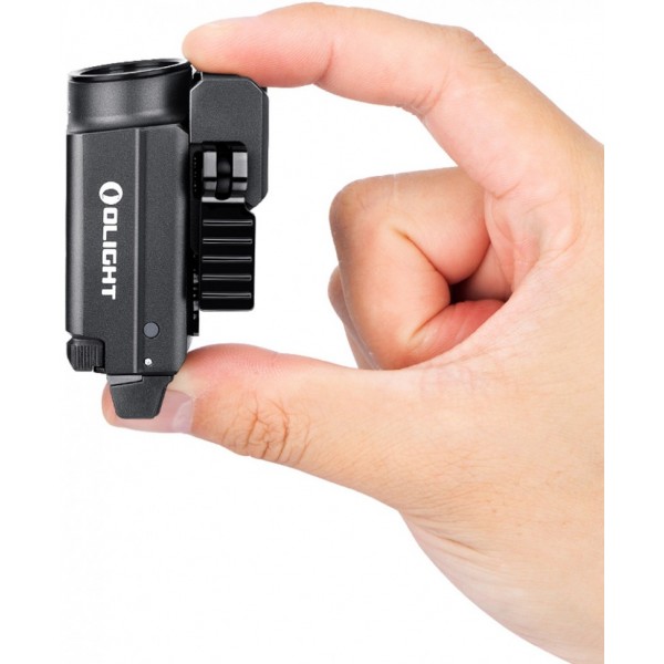 Ліхтар Olight Baldr S blue laser, колір Gunmetal grey, ЛЦУ синього кольору