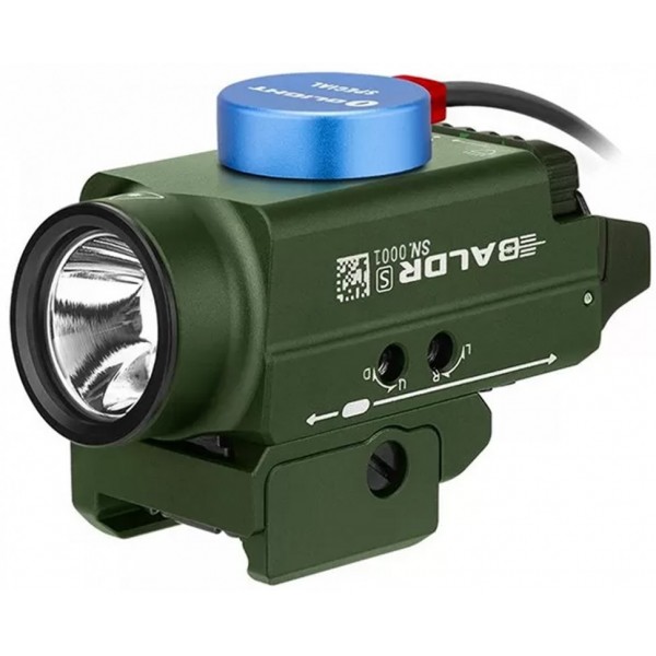 Ліхтар Olight Baldr S green laser OD Green 