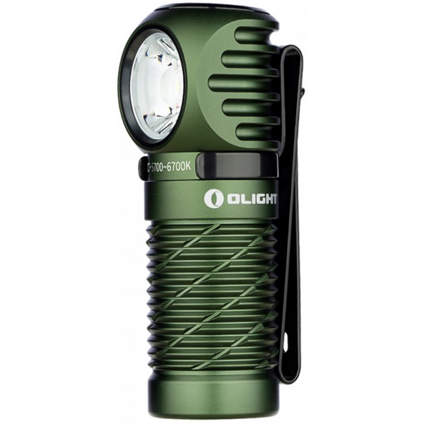 Налобний ліхтар Olight Perun 2 Mini Od Green, зарядка, кріплення