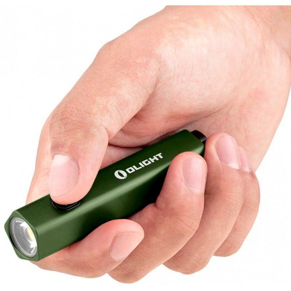 Ліхтар Olight Diffuse OD Green + Li-ion USB-акумулятор 14500