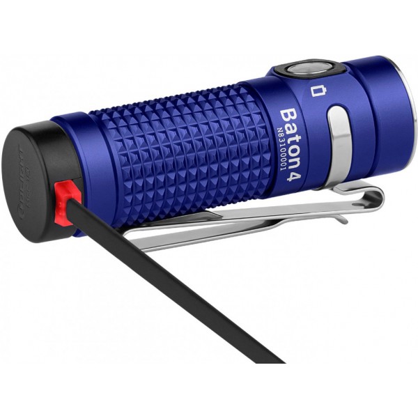 Ліхтар Olight Baton 4 Premium Regal Blue