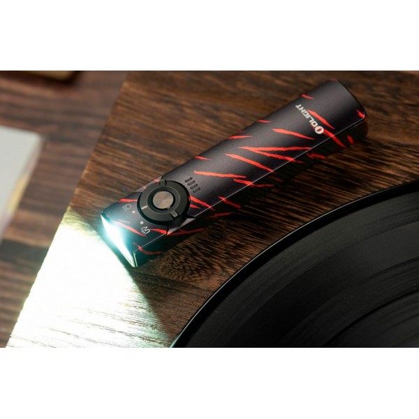 Ліхтар Olight Arkfeld UV Black Lava