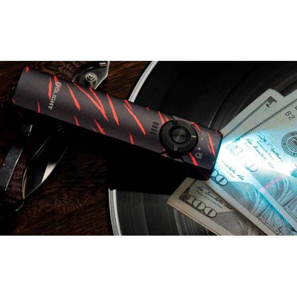 Ліхтар Olight Arkfeld UV Black Lava