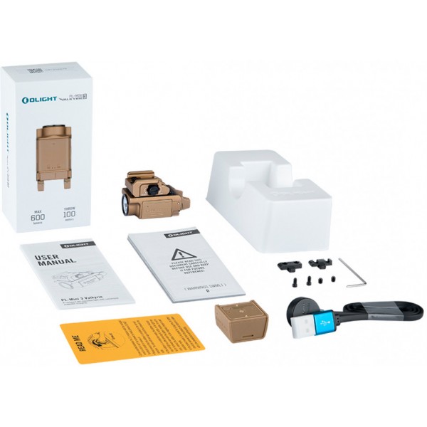 Ліхтар Olight PL-Mini 3 Valkyrie Desert Tan
