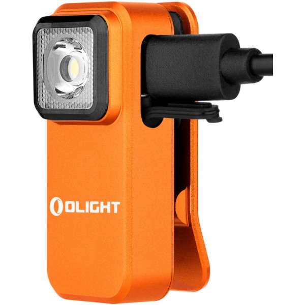 Ліхтар Olight Oclip Orange