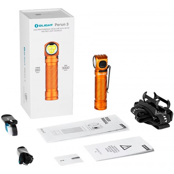 Ліхтар Olight Perun 3 Standard Verision Orange