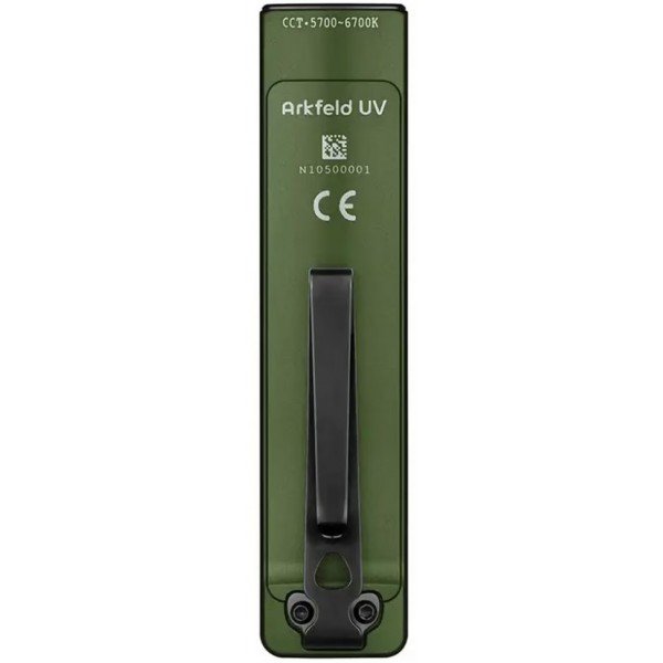 Ліхтар Olight Arkfeld UV NW OD Green