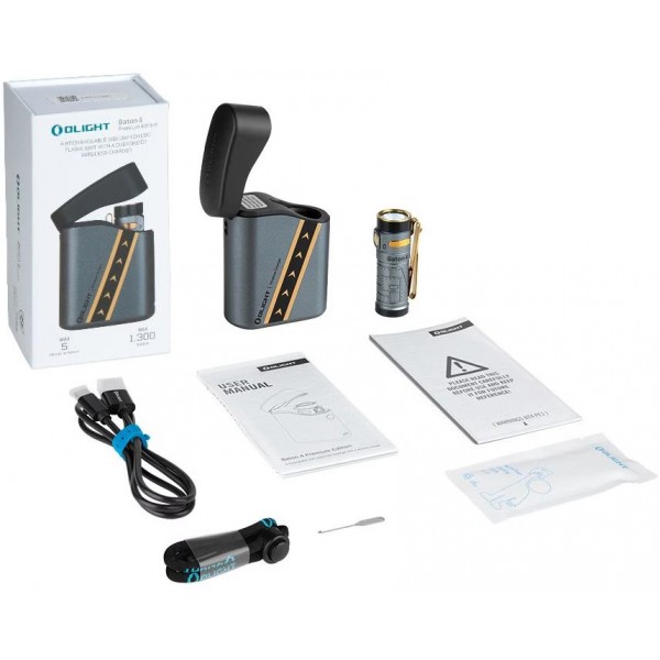 Ліхтар Olight Baton 4 Premium Edition Fighter Pilot