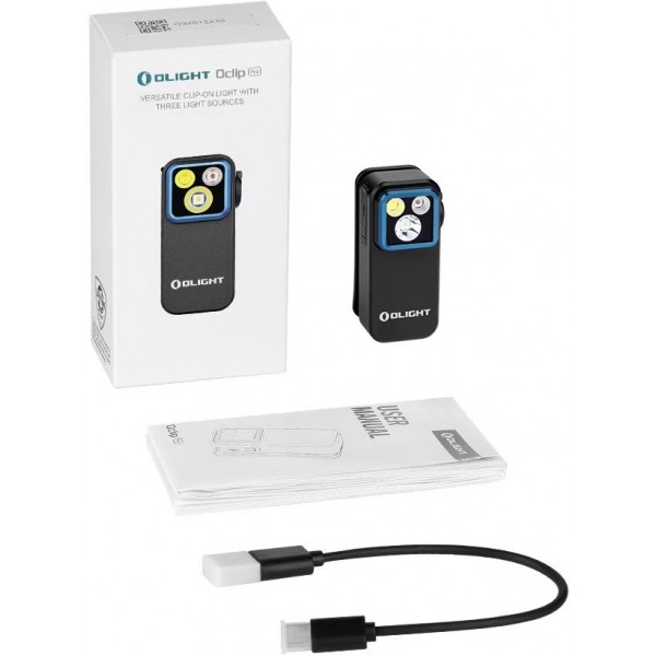 Ліхтар Olight Oclip Pro Black