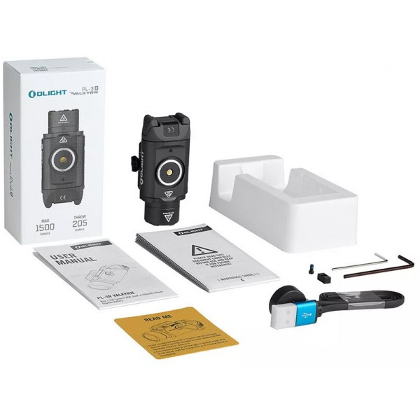 Ліхтар Olight PL-3R Valkyrie Black