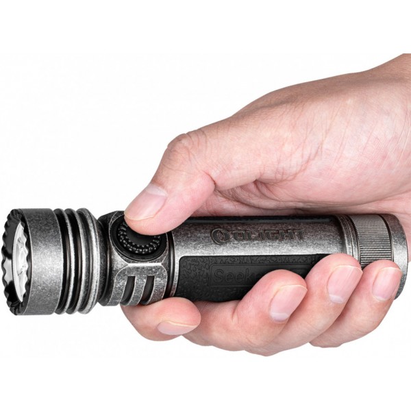 Ліхтар Olight Seeker 4 Pro CW Silver-Plated Bronze