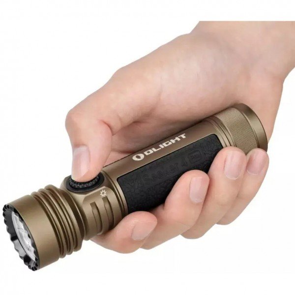 Ліхтар Olight Seeker 4 Pro CW Desert Tan