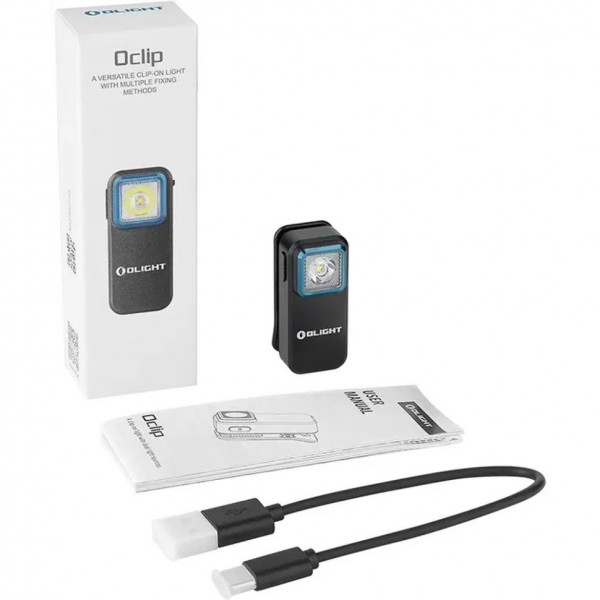 Ліхтар Olight Oclip Black