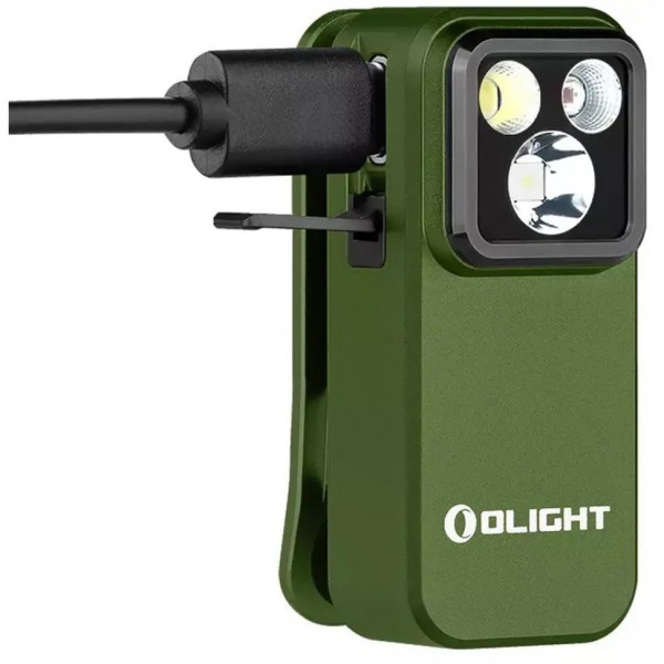 Ліхтар Olight Oclip Pro OD Green