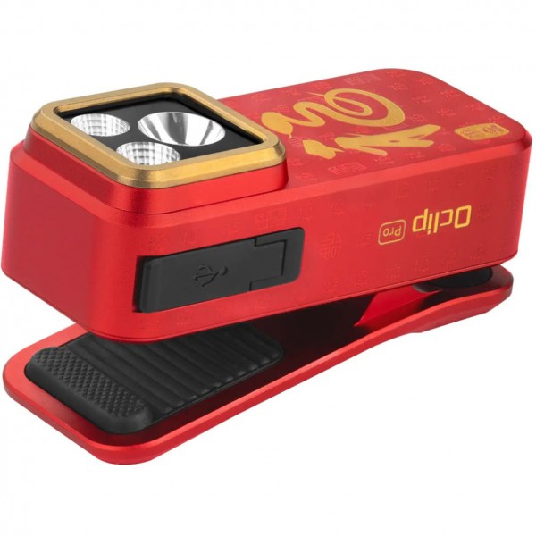 Ліхтар Olight Oclip Pro Fortune Snake Special Edition Red