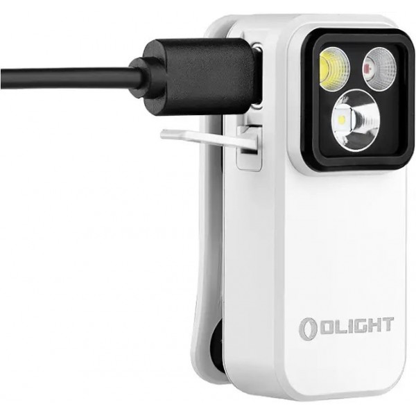 Ліхтар Olight Oclip Pro White