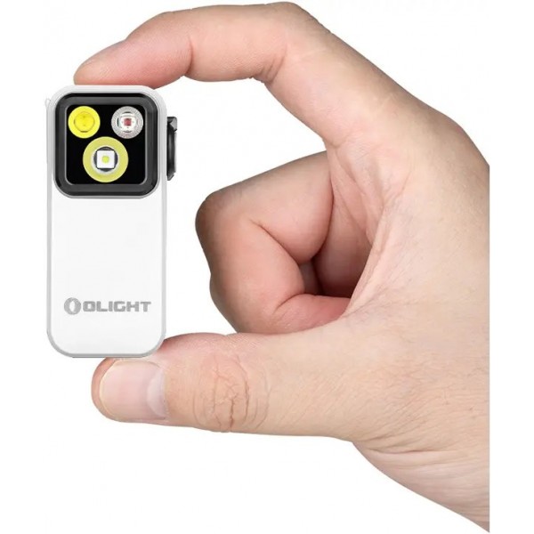 Ліхтар Olight Oclip Pro White