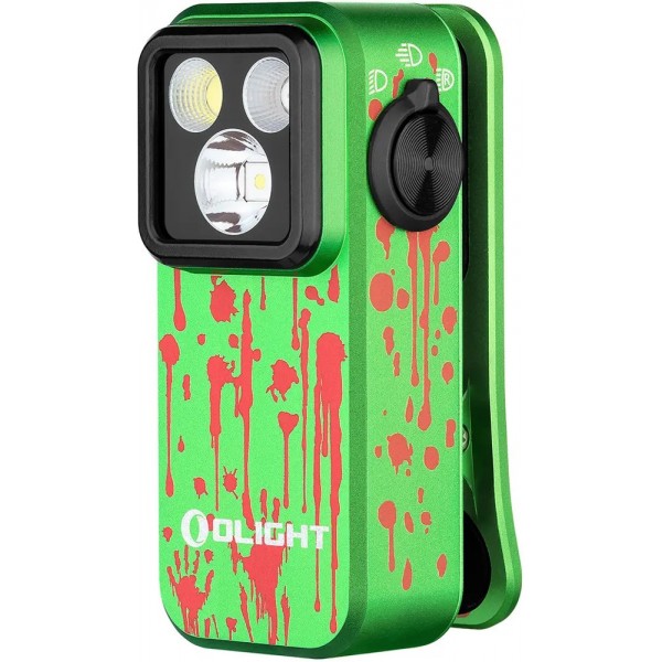 Ліхтар Olight Oclip Pro Zombie green