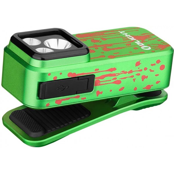 Ліхтар Olight Oclip Pro Zombie green