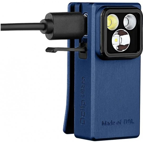 Ліхтар Olight Oclip Ultra Navy blue