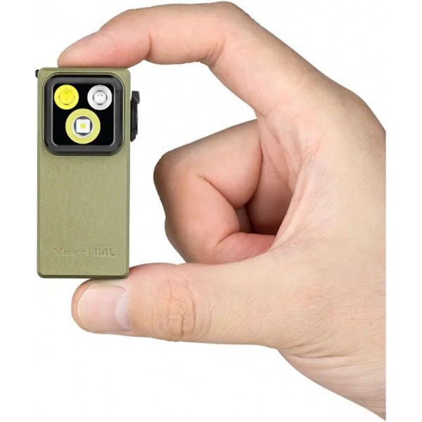 Ліхтар Olight Oclip Ultra Olive green
