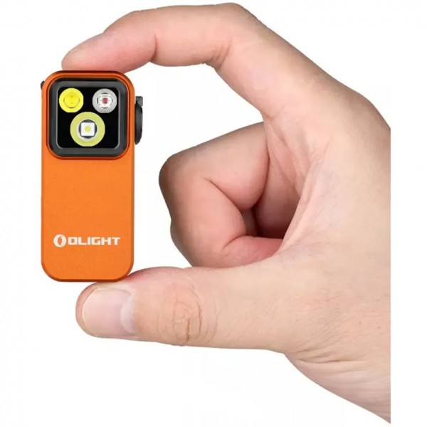 Ліхтар Olight Oclip Pro S, помаранчевий