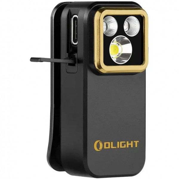 Ліхтар Olight Oclip Pro S, чорний