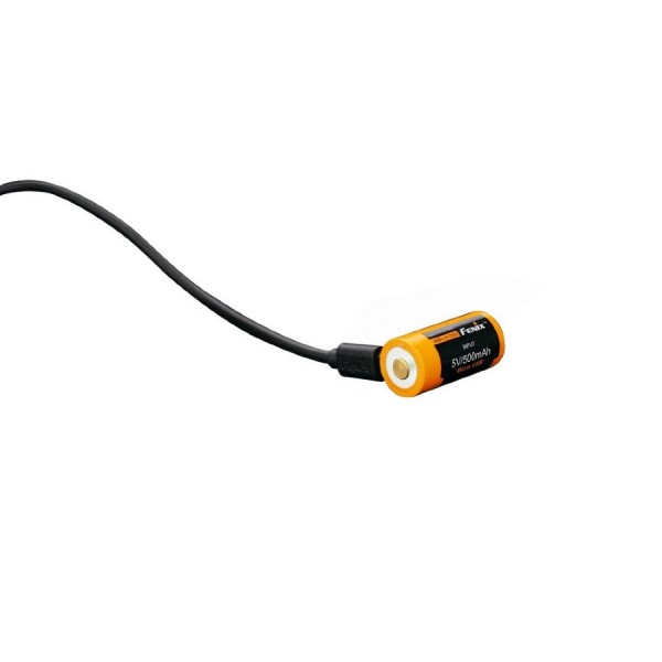 Акумулятор 16340 Fenix ARB-L16 700UP (700mAh), захищений, з роз'ємом мікро-USB