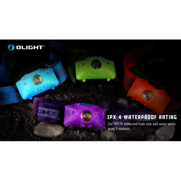Ліхтар налобний Olight H05 Active, пурпуровий
