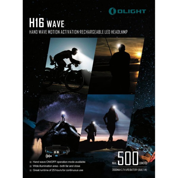 Ліхтар Olight H16 Wave