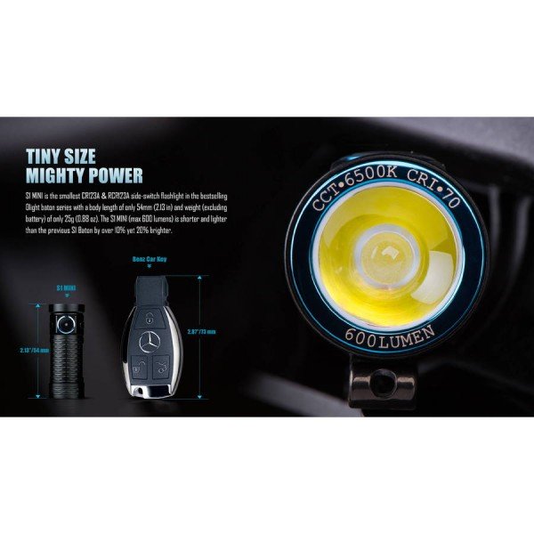 Ліхтар Olight S1 Mini HCRI + акумулятор та зарядка!