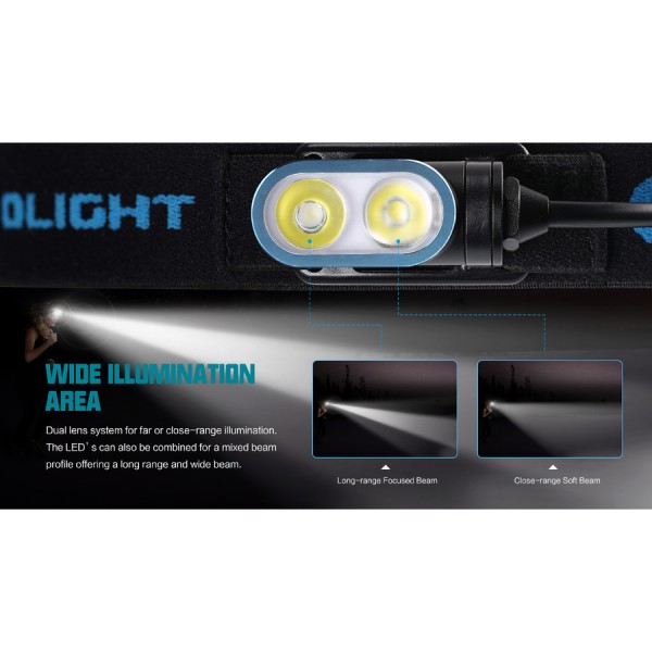 Налобний ліхтар Olight HS2